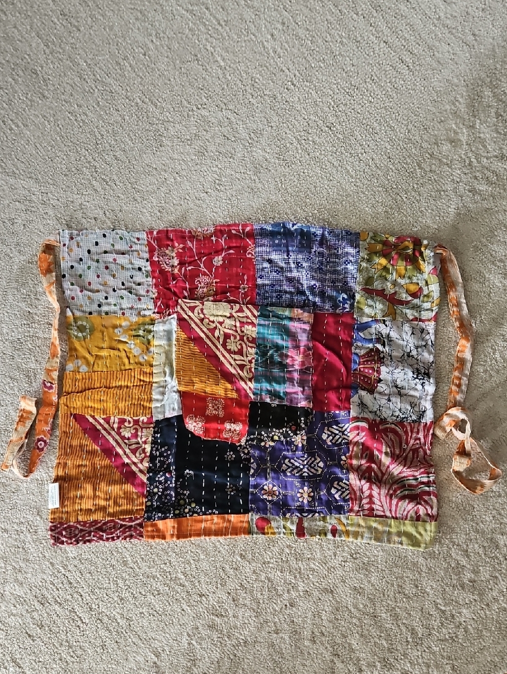 NWT! Primitives By Kathy Apron Kantha Skirt